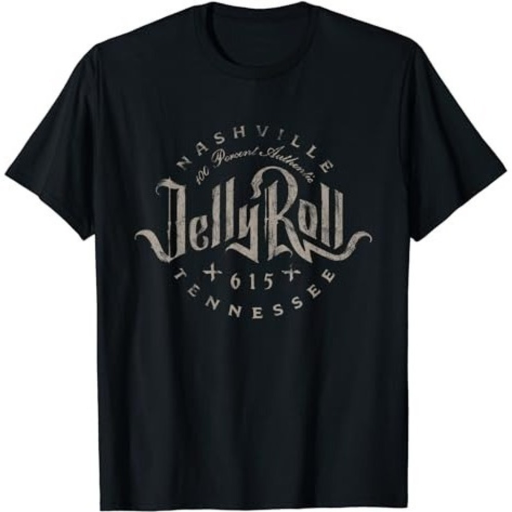 Jelly Roll Nashville Tennessee T-Shirt Country Music Fan Tee 2